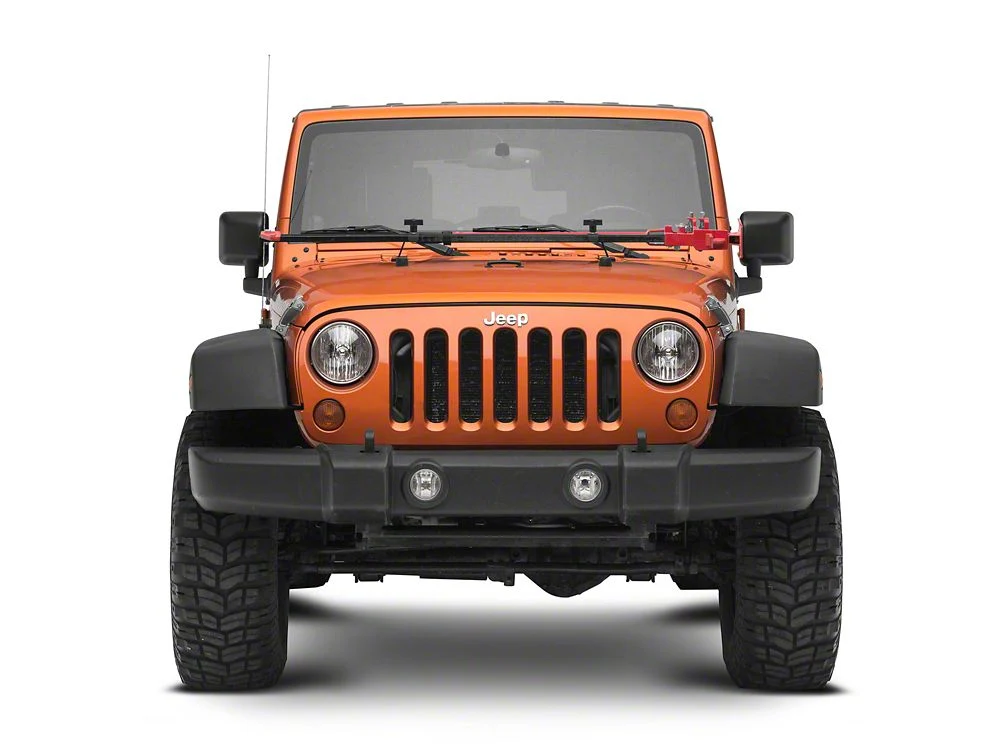 RedRock Hi-Lift Jack Hood Mount Bracket (07-18 Jeep Wrangler JK) - Image 6