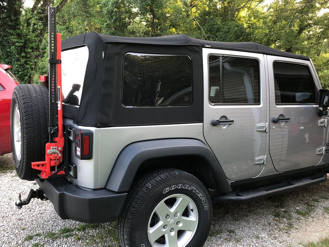 RedRock Hi-Lift Jack Tailgate Mounting Bracket (07-18 Jeep Wrangler JK) - Image 11