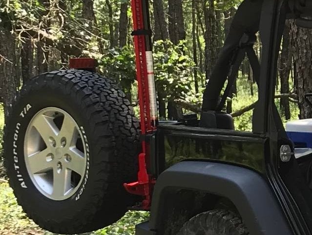 RedRock Hi-Lift Jack Tailgate Mounting Bracket (07-18 Jeep Wrangler JK) - Image 12