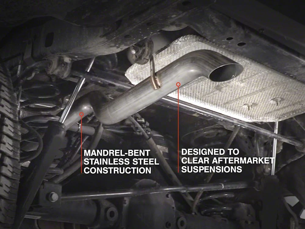 RedRock High Clearance Cat-Back Exhaust (07-18 Jeep Wrangler JK) - Image 6