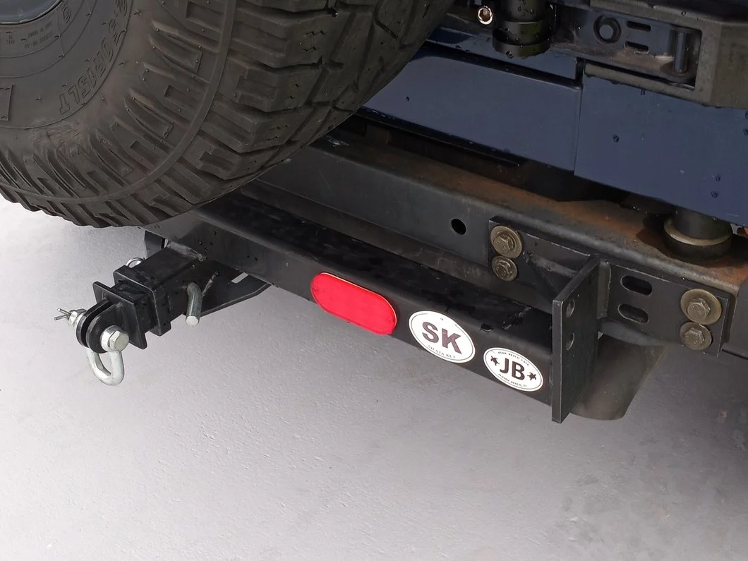 RedRock Hitch; Gloss Black (87-06 Jeep Wrangler YJ & TJ) - Image 13
