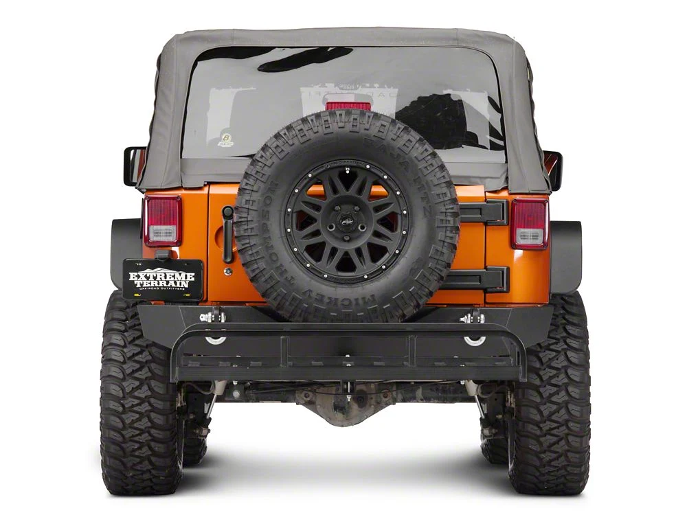 RedRock Hitch Mounted Cargo Rack; 7-Inch XL (07-25 Jeep Wrangler JK & JL) - Image 5