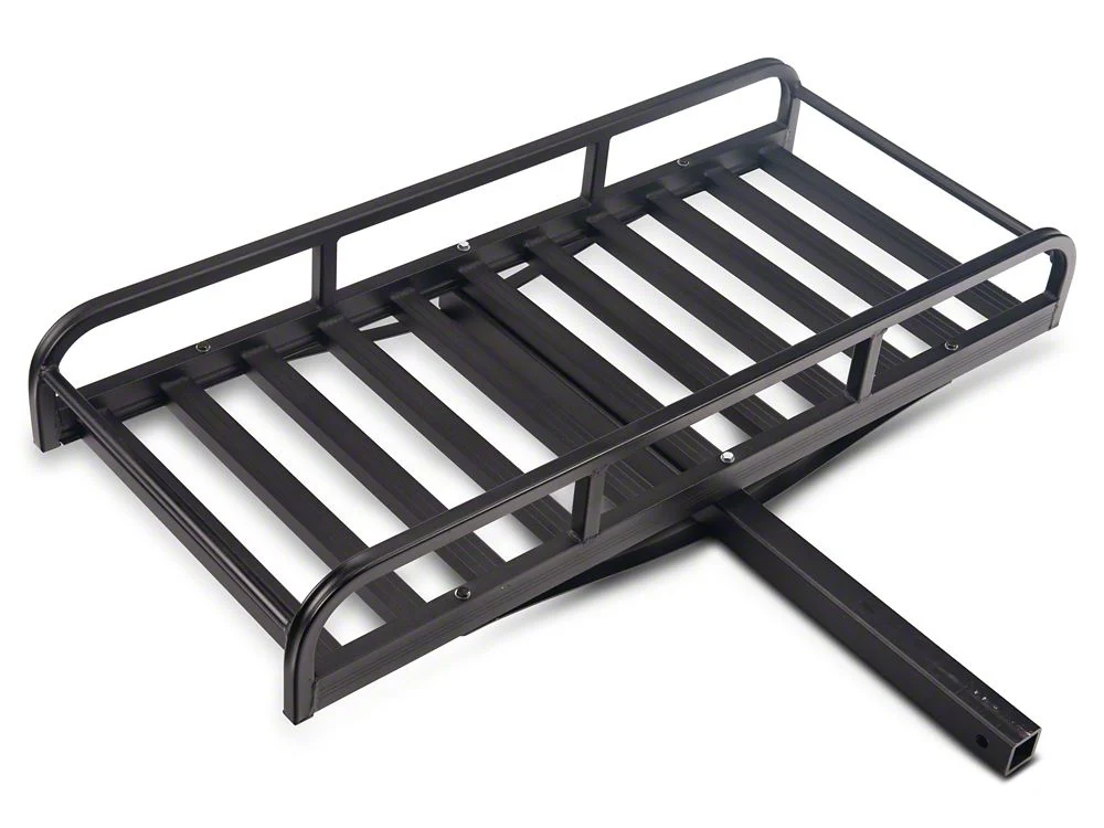 RedRock Hitch Mounted Cargo Rack; 7-Inch XL (07-25 Jeep Wrangler JK & JL) - Image 6