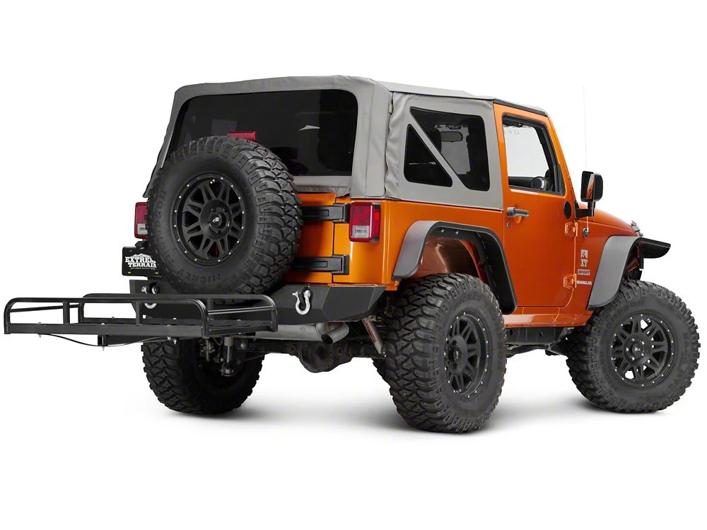 RedRock Hitch Mounted Cargo Rack; 7-Inch XL (Universal; Some Adaptation May Be Required) - Image 8