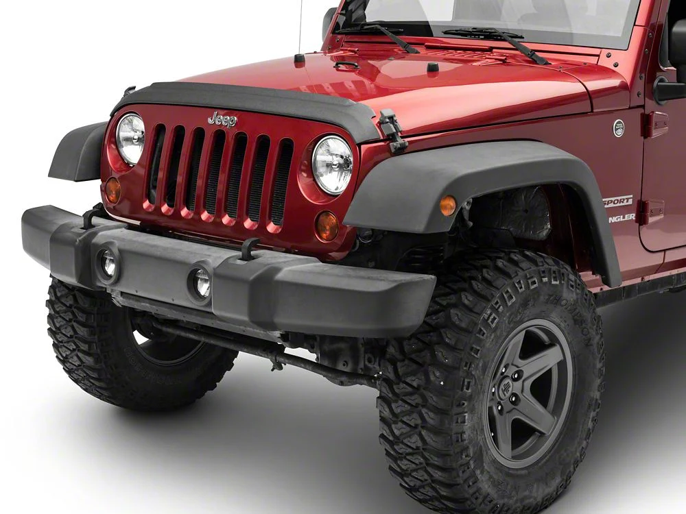 RedRock Hood and Tailgate Deflector Set (07-18 Jeep Wrangler JK) - Image 4