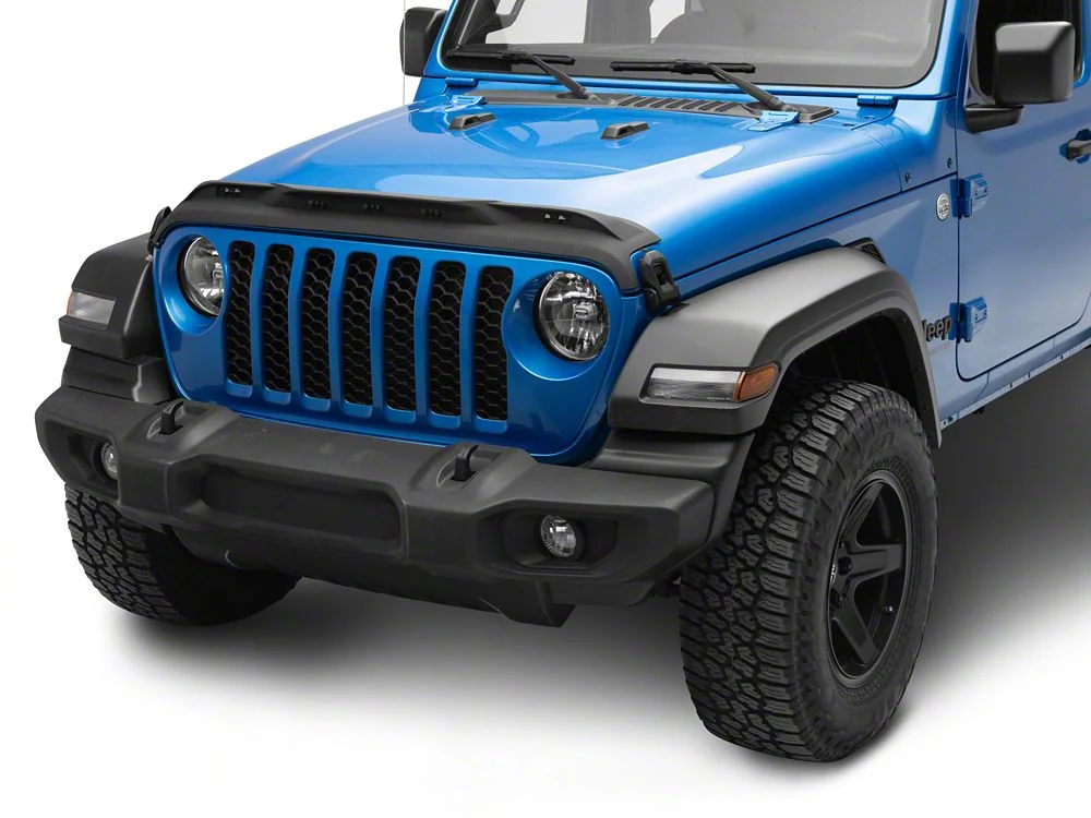 RedRock Hood Guard with LED Lighting (20-25 Jeep Gladiator JT, Excluding Mojave) - Image 3