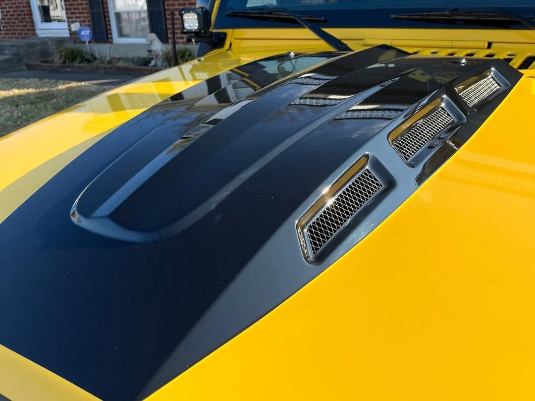 RedRock Hood Hinge Cover; Black (07-18 Jeep Wrangler JK) - Image 13