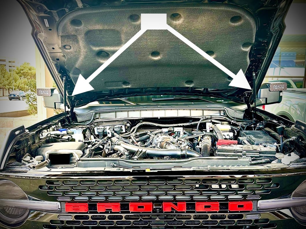 RedRock Hood Lift Supports (21-25 Bronco) - Image 10