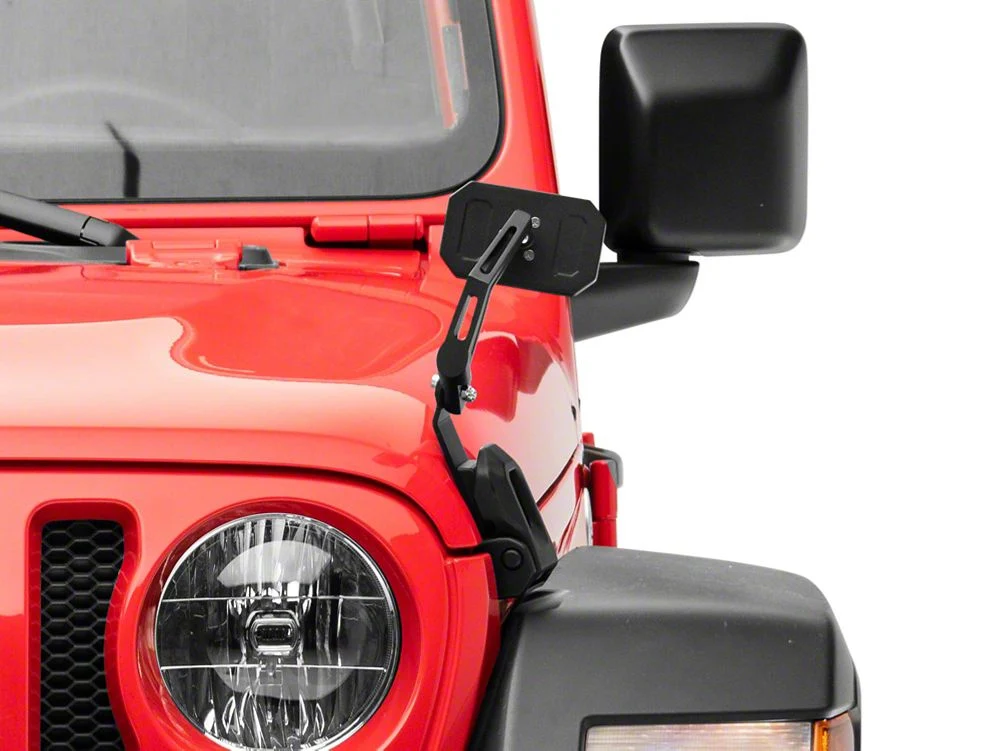 RedRock Hood Mounted Mirror Kit (18-25 Jeep Wrangler JL) - Image 8