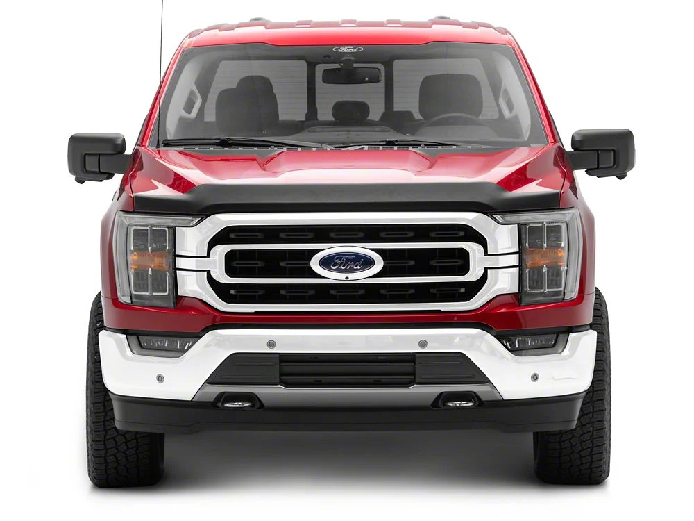 RedRock Hood Protector; Gloss Black (21-25 F-150, Excluding Raptor & Tremor) - Image 2