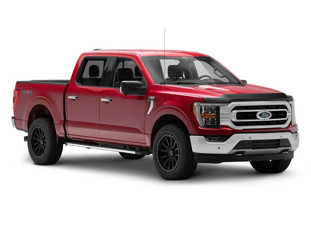 RedRock Hood Protector; Gloss Black (21-25 F-150, Excluding Raptor & Tremor) - Image 4