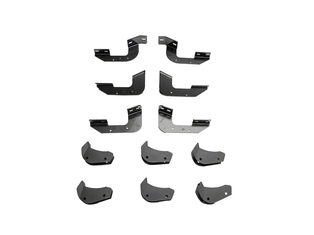 RedRock I4 Running Boards; Black (07-21 Tundra Double Cab) - Image 5