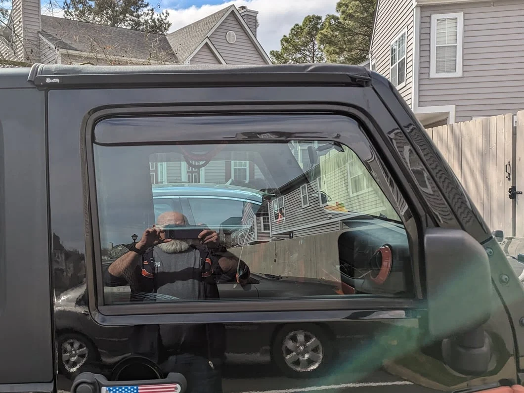RedRock In-Channel Window Deflectors (07-18 Jeep Wrangler JK 2-Door) - Image 15
