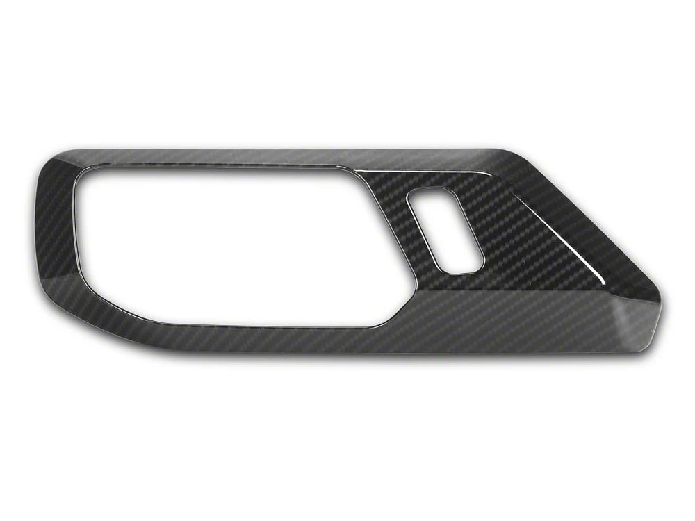 RedRock Interior Door Handle Trim; Carbon (21-25 Bronco 4-Door) - Image 4