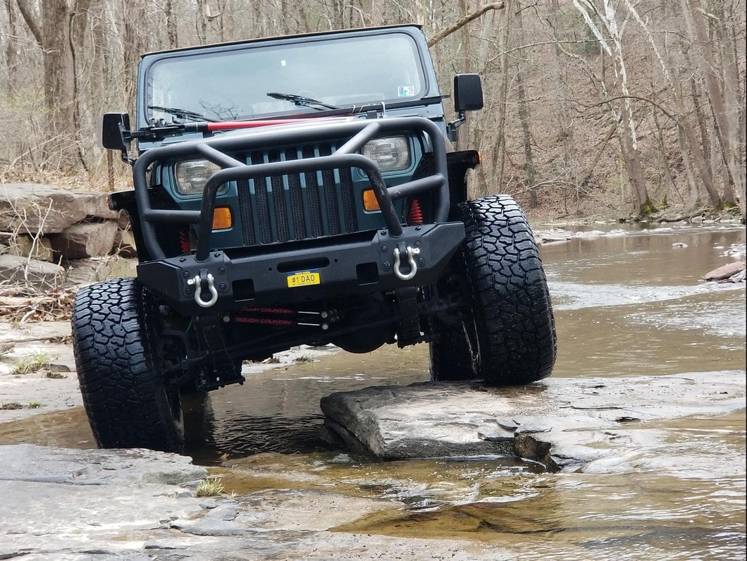 RedRock Juggernaut Stubby Front Bumper with LED Lights (07-18 Jeep Wrangler JK) - Image 11