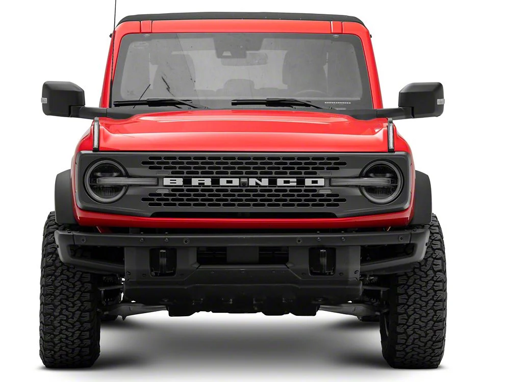 RedRock LED Hood Tie Down Lighting; Amber (21-25 Bronco) - Image 10