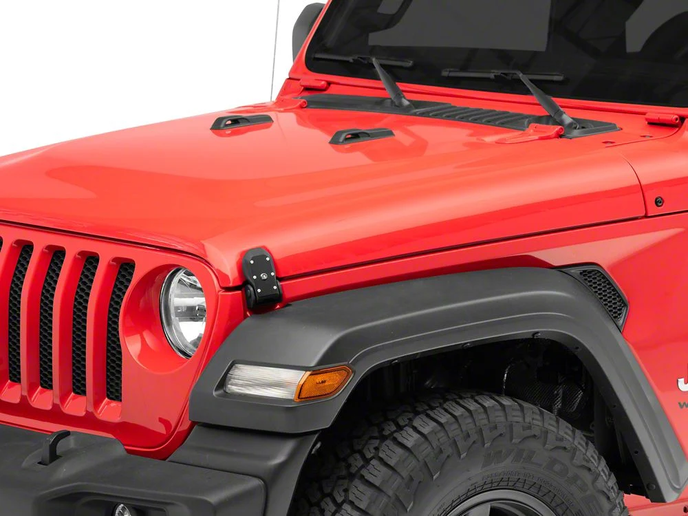 RedRock Locking Hood Catch Kit (18-25 Jeep Wrangler JL) - Image 4