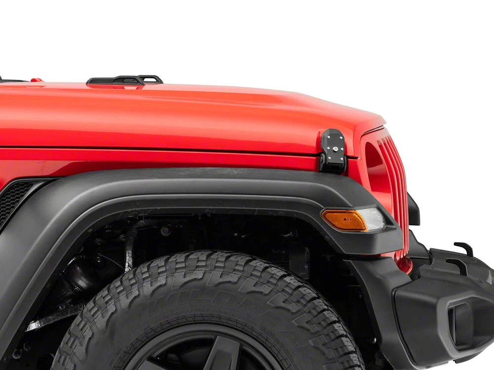 RedRock Locking Hood Catch Kit (18-25 Jeep Wrangler JL) - Image 5