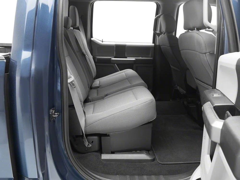 RedRock Locking Under Seat Storage Box (17-25 F-350 Super Duty SuperCrew)