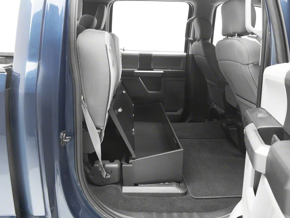 RedRock Locking Under Seat Storage Box (17-25 F-350 Super Duty SuperCrew) - Image 7