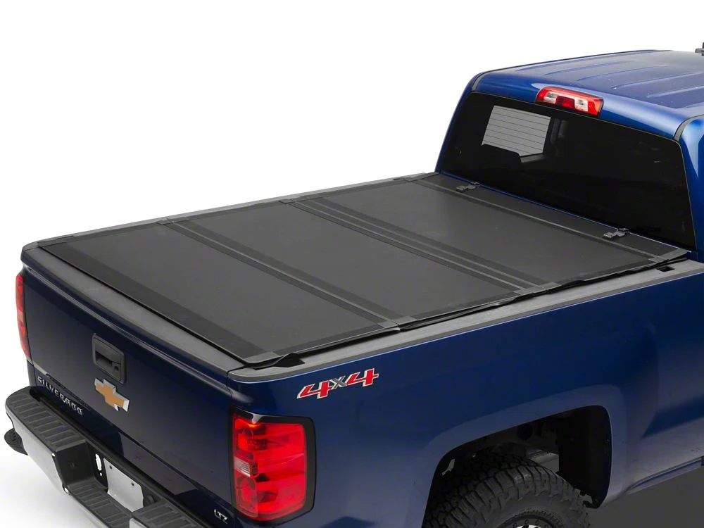RedRock Low Profile Hard Tri-Fold Tonneau Cover (14-18 Silverado 1500 w/ 6.50-Foot Standard Box) - Image 4