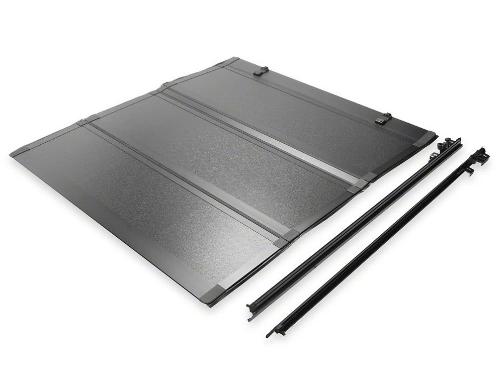 RedRock Low Profile Hard Tri-Fold Tonneau Cover (19-25 Silverado 1500 w/ 5.80-Foot Short Box)