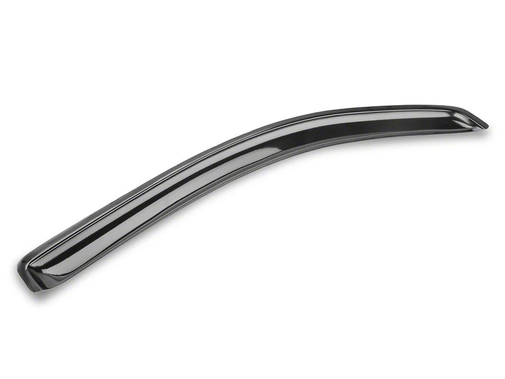 RedRock Low Profile Window Deflectors; Front and Rear; Gloss Black (16-23 Tacoma Double Cab) - Image 3