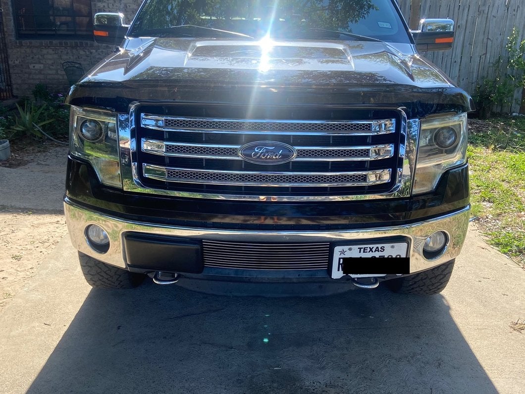 RedRock Lower Bumper Grille Insert; Polished (09-14 F-150, Excluding Raptor, Harley Davidson & 2011 Limited) - Image 11