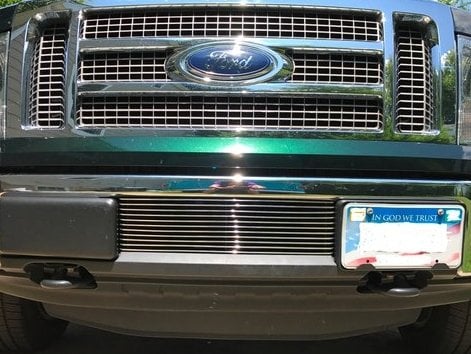 RedRock Lower Bumper Grille Insert; Polished (09-14 F-150, Excluding Raptor, Harley Davidson & 2011 Limited) - Image 9