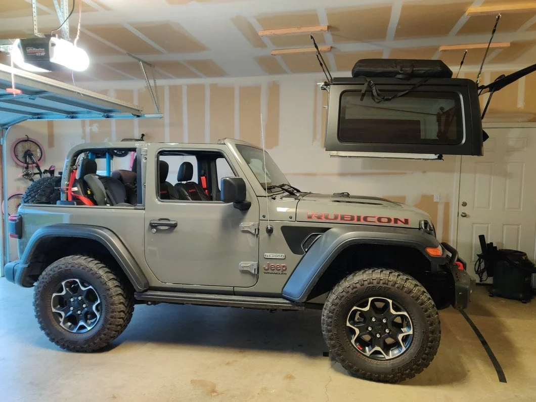 RedRock Manual Hard Top Hoist (18-25 Jeep Wrangler JL 2-Door) - Image 12