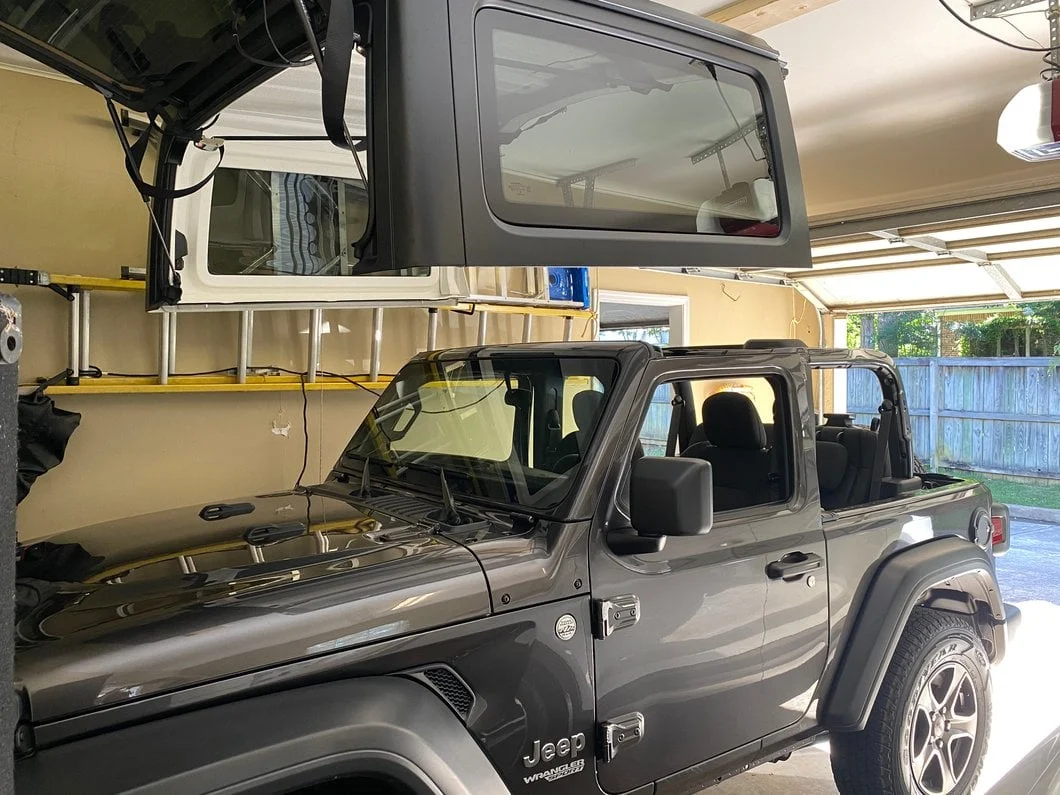 RedRock Manual Hard Top Hoist (18-25 Jeep Wrangler JL 2-Door) - Image 15