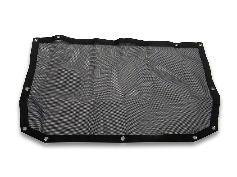 RedRock Mesh Sun Shade; Front; Black (24-25 Jeep Wrangler JL) - Image 3