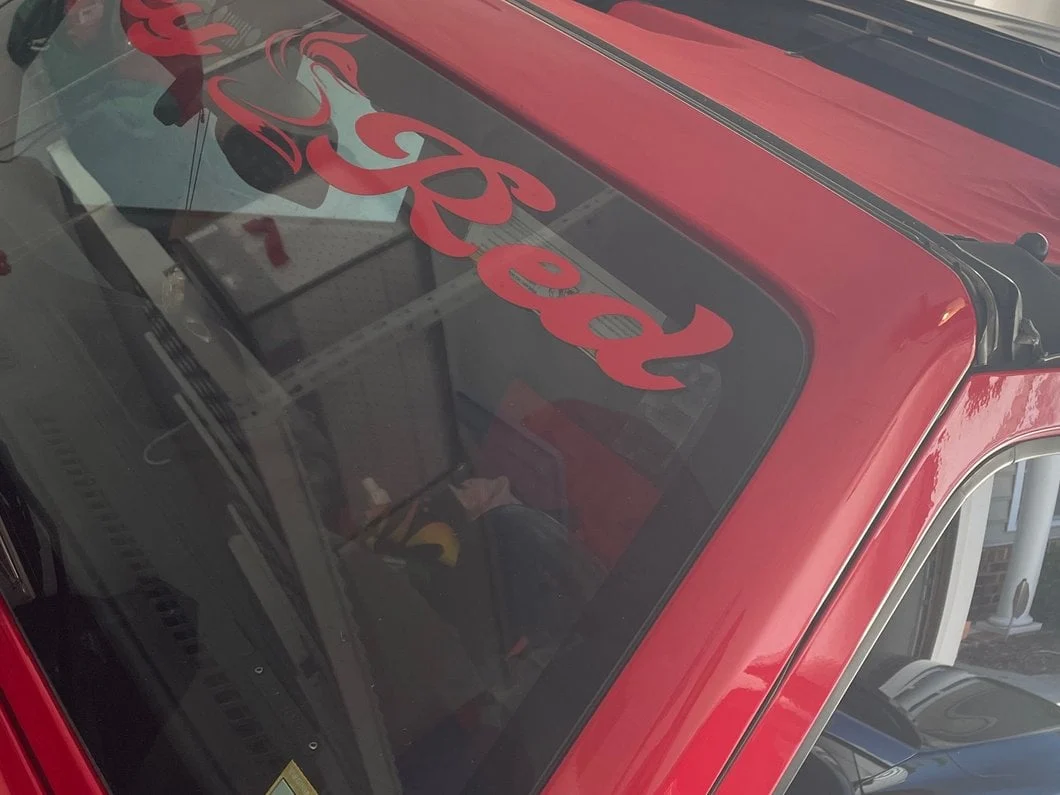 RedRock Mesh Sun Shade; Front; Red (07-18 Jeep Wrangler JK) - Image 16