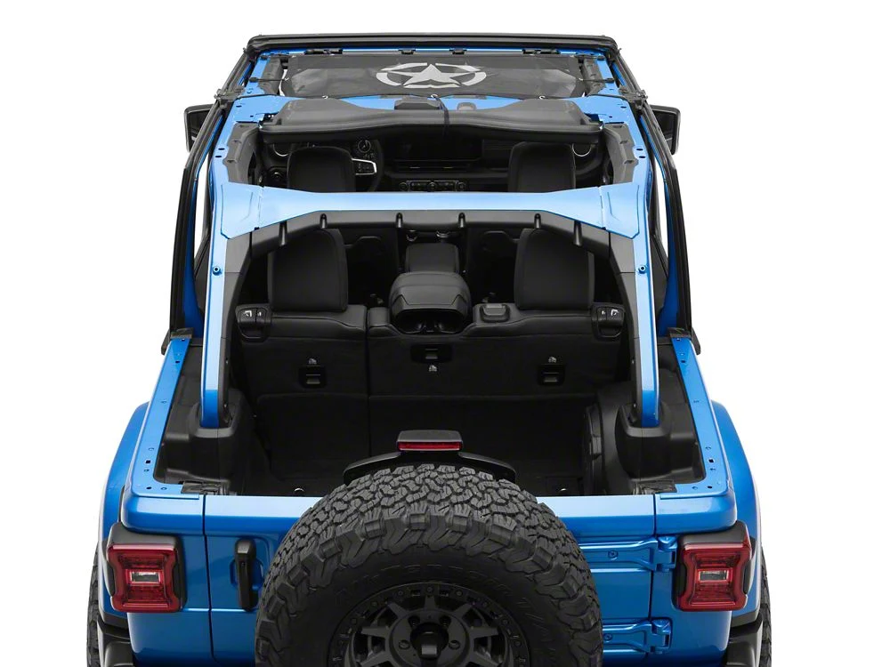 RedRock Mesh Sun Shade; Front; Star (24-25 Jeep Wrangler JL) - Image 7
