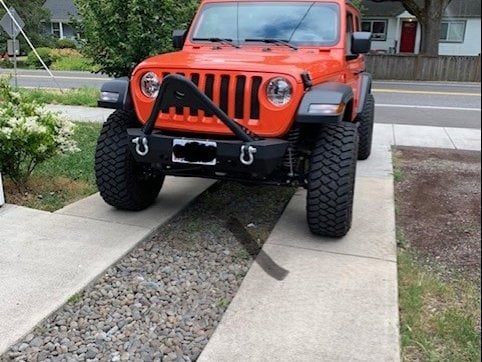 RedRock Mid-Width Winch Front Bumper with Stinger (18-25 Jeep Wrangler JL) - Image 13