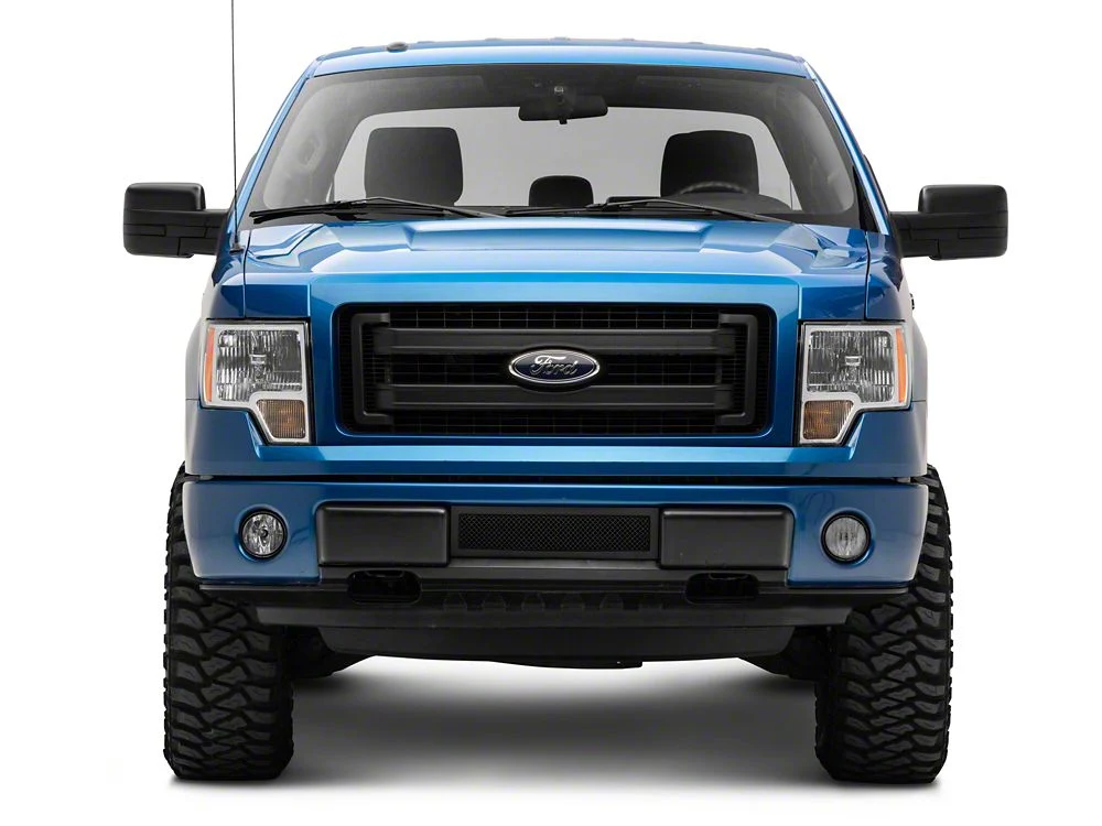 RedRock Modern Billet Mesh Lower Grille Insert; Black (09-14 F-150, Excluding Raptor, Harley Davidson & 2011 Limited) - Image 7