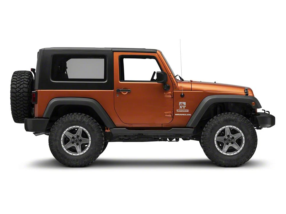 RedRock Molded ABS OE Style Side Step Bars (07-18 Jeep Wrangler JK 2-Door) - Image 5