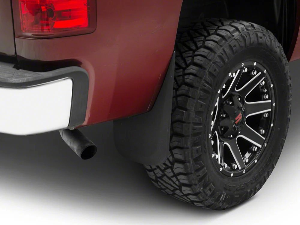 RedRock Molded Mud Guards; Front and Rear (07-13 Silverado 1500 w/o OE Fender Flares) - Image 7