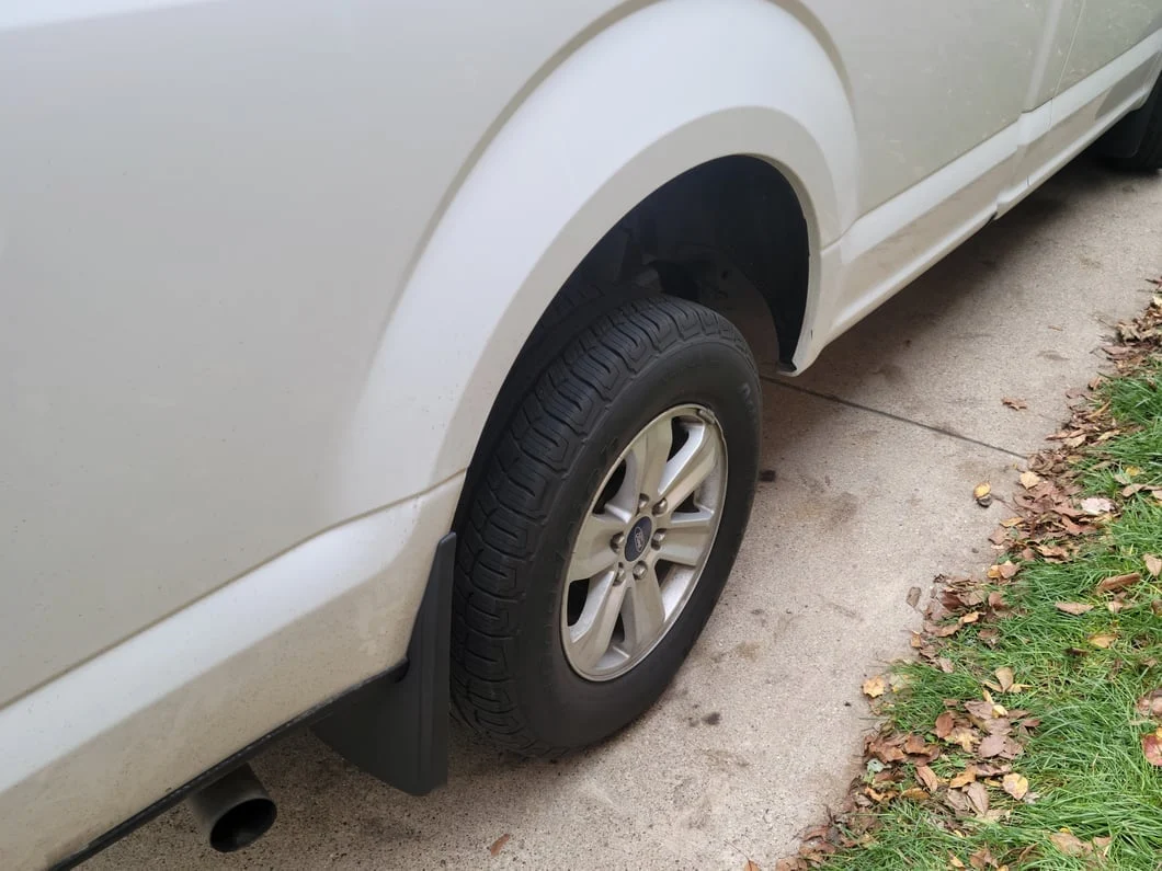 RedRock Molded Mud Guards; Front and Rear (15-20 F-150 w/o OE Fender Flares) - Image 15