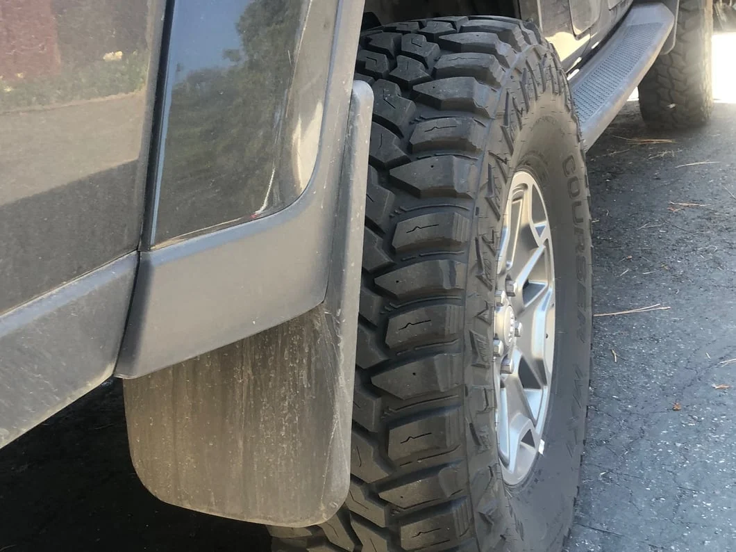 RedRock Molded Mud Guards; Front and Rear (20-25 Jeep Gladiator JT Sport S) - Image 14