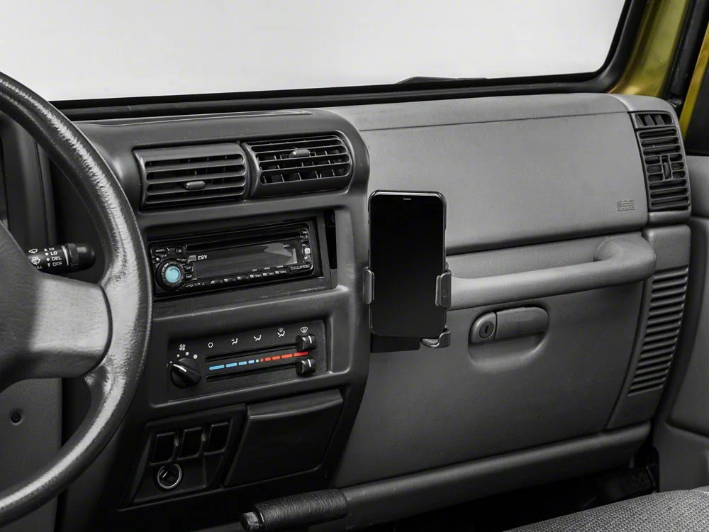 RedRock Multi-Function Cup Holder with Phone Mount (97-06 Jeep Wrangler TJ) - Image 3