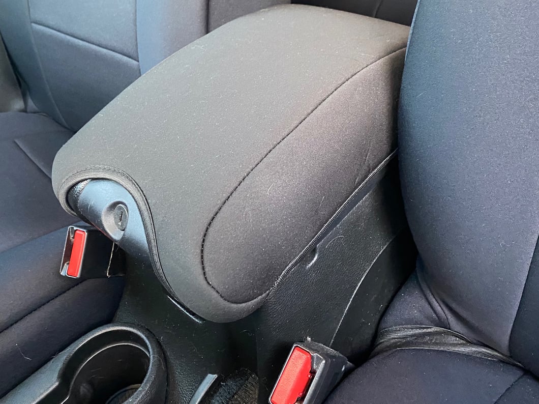 RedRock Neoprene Center Console Cover; Black (11-18 Jeep Wrangler JK) - Image 13