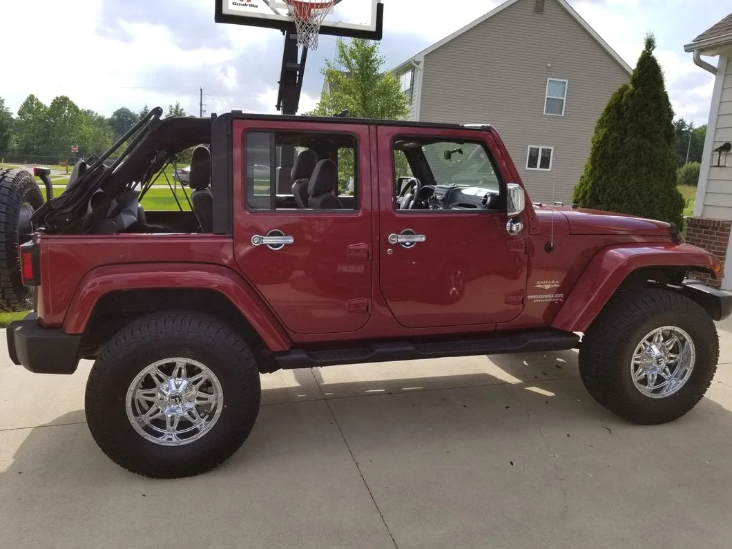 RedRock Non-Locking Fuel Door; Stainless Steel (07-18 Jeep Wrangler JK) - Image 10