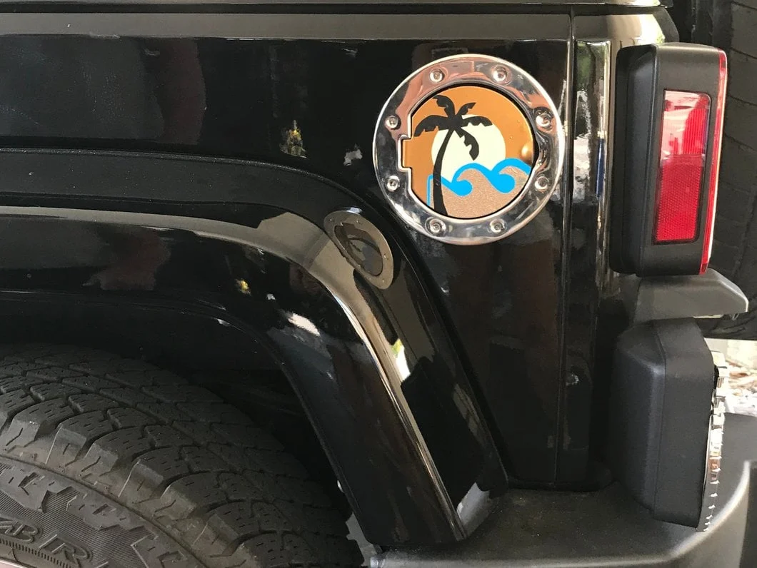 RedRock Non-Locking Fuel Door; Stainless Steel (07-18 Jeep Wrangler JK) - Image 11
