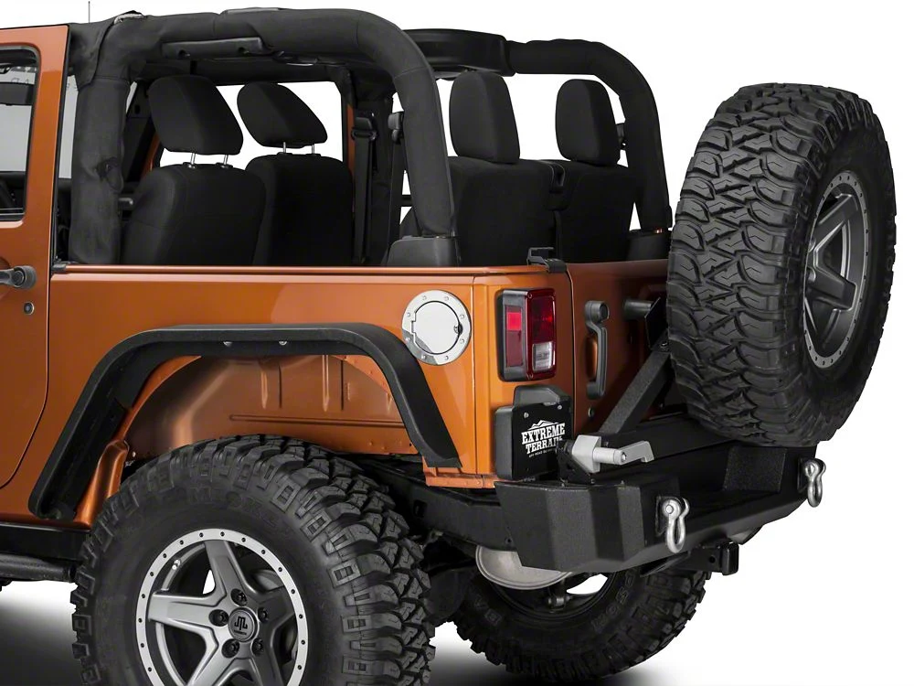 RedRock Non-Locking Fuel Door; Stainless Steel (07-18 Jeep Wrangler JK) - Image 6