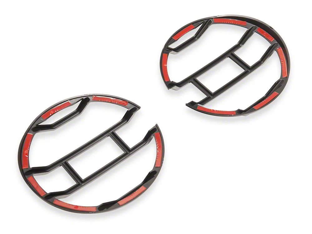 RedRock Off Road Headlight Guards; Black (21-25 Bronco) - Image 3