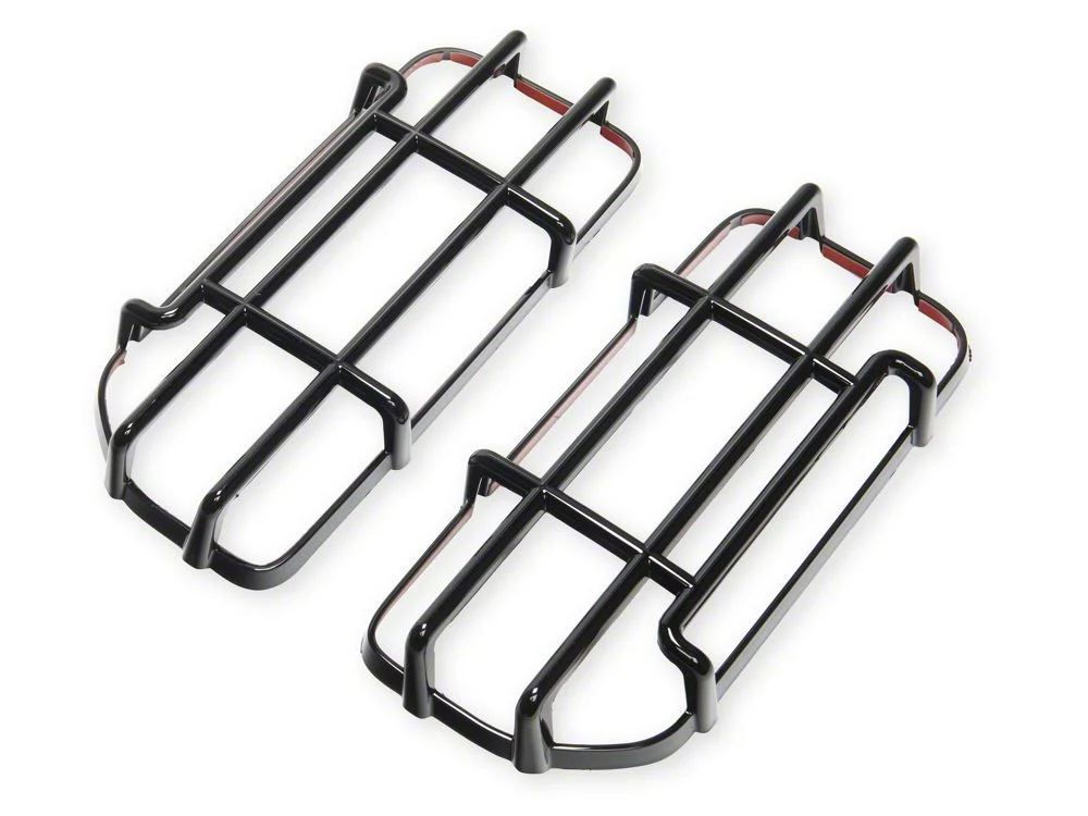 RedRock Off Road Tail Light Guards; Black (21-25 Bronco w/ Factory LED Tail Lights, Excluding Raptor) - Image 2