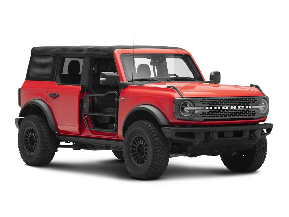 RedRock Off-Road Tubular Doors; Front (21-25 Bronco 4-Door) - Image 4