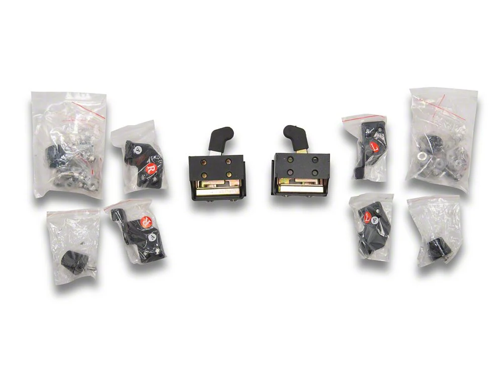 RedRock Off-Road Tubular Doors; Front (21-25 Bronco 4-Door) - Image 6