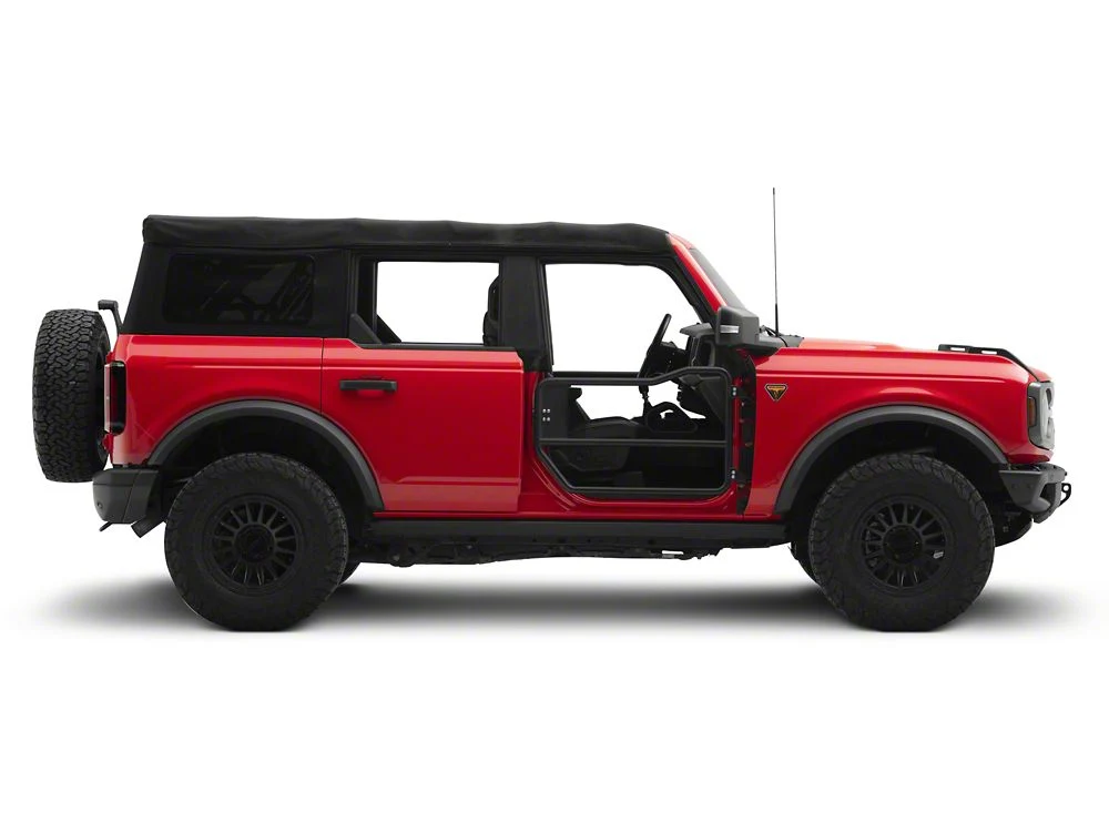 RedRock Off-Road Tubular Doors; Front (21-25 Bronco 4-Door) - Image 7
